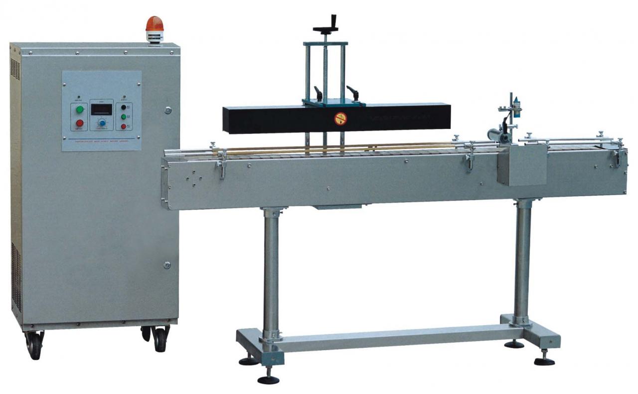 LARGE power electromagnetic induction sealing machinery VKPAK-Elektromagnetisk-induktion-aluminium-folie-forsegling-maskine