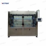 Automatisk lineær flydende skummende glasflasker overløbsfyldningsmaskine