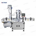 Automatisk lineær servo enkelthoved flaske Chuck skruelågmaskine