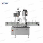 Automatisk roterende plastflaskeafdækningsmaskine til påfyldningslinje