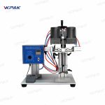 Semiautomatisk bordpladeskruelågmaskine til pumpehætter