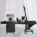 Automatisk lineær vakuumafdækningsmaskine til glaskrukke i fødevareindustrien