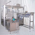 Automatisk tud Stand Up-poser Sojabønnemælksaftpåfyldningsmaskine