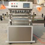 Automatisk tre hoveder Snack Food Krukker Filmforseglingsmaskine