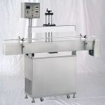 Plastglasflasker Kontinuerlig aluminiumsfolie induktionsforseglingsmaskine