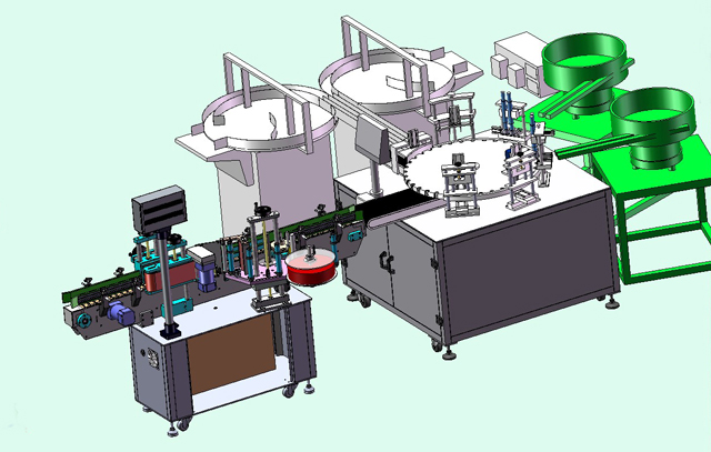 Helt diagram for æterisk oliepåfyldning