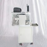 Semi-automatisk kabeltrådsmærkat Udskriv-påfør foldemærkemaskine